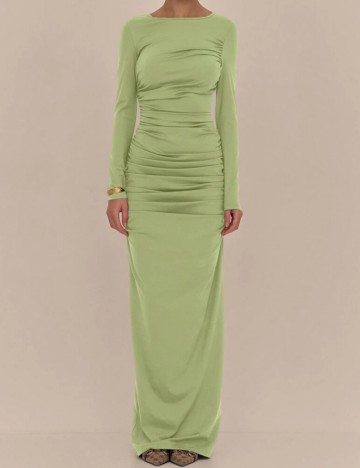 Rochie maxi MUSERA by Shein, verde