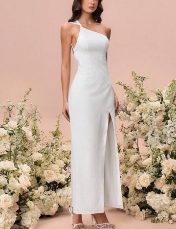 Rochie maxi Shein, alb