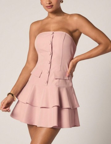 Rochie mini Shein, roz