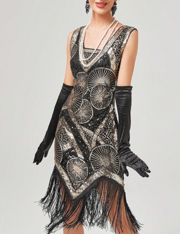 Rochie de ocazie Shein, mix culori