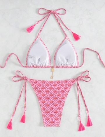 Costum de baie Shein, mix culori