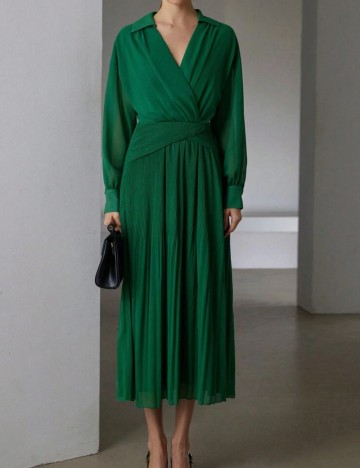 Rochie midi Shein, verde