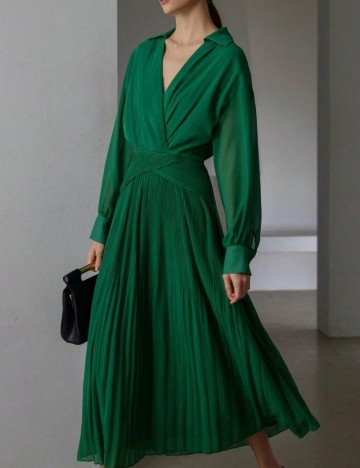 Rochie midi Shein, verde