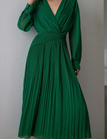 Rochie midi Shein, verde