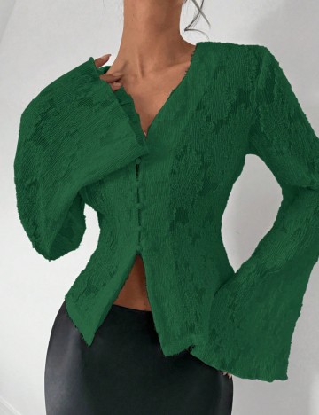 Cămașă Shein, verde
