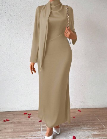 Rochie maxi Shein, bej