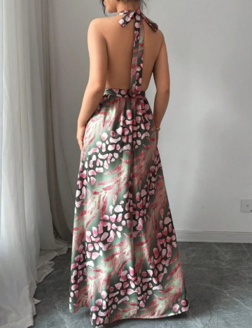 Rochie maxi Shein, mix culori