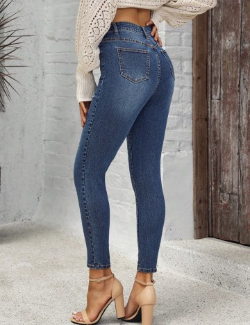 Jeans Shein, albastru