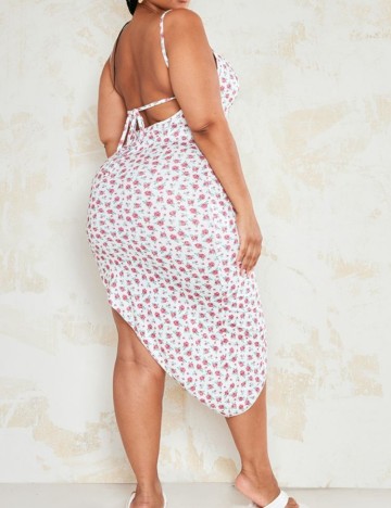 Rochie midi PRETTYLITTLETHING, mix culori