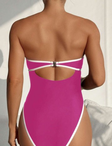 Costum de baie întreg Shein, roz