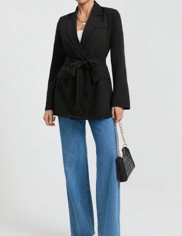 Sacou Shein, negru
