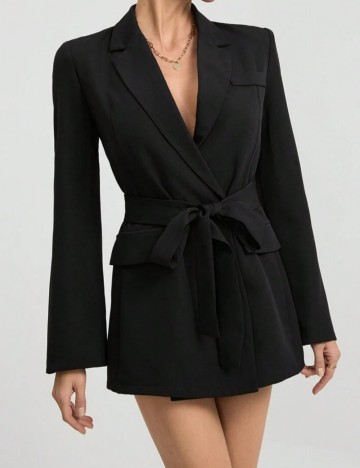 Sacou Shein, negru