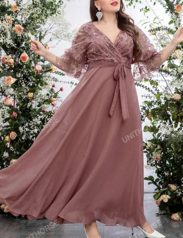 Rochie maxi Shein Curve+, mov