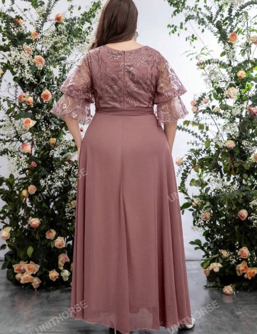 Rochie maxi Shein Curve+, mov