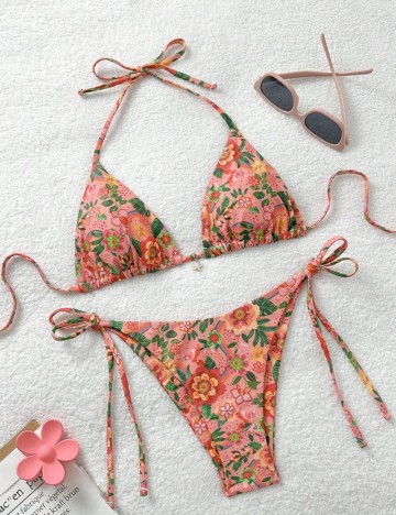 Costum de baie Shein, mix culori