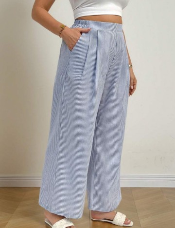 Pantaloni Shein, albastru