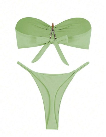 Costum de baie Shein, verde