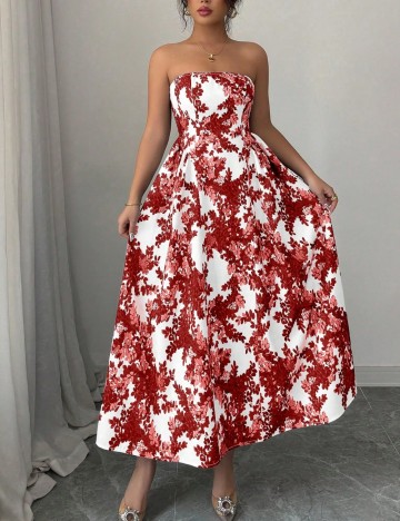 Rochie maxi Shein, mix culori