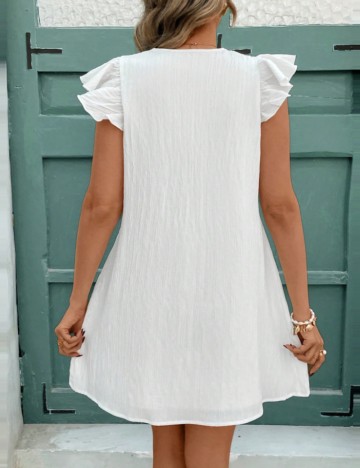 Rochie mini Shein, alb