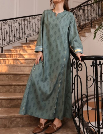 Rochie maxi Shein, verde