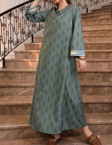 Rochie maxi Shein, verde