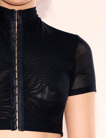 Top Shein, negru