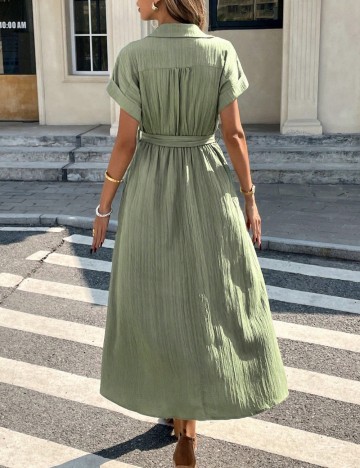 Rochie maxi Shein, verde