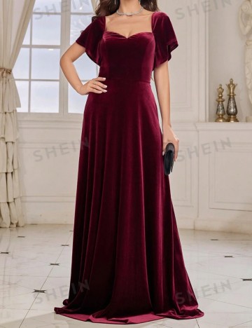 Rochie de ocazie Shein, verde