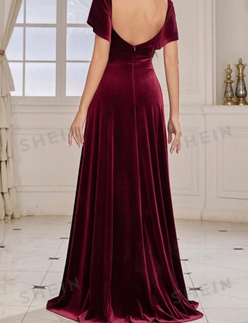 Rochie de ocazie Shein, verde