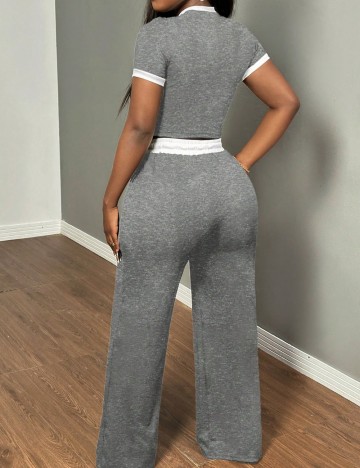 Compleu Shein Curve+, gri