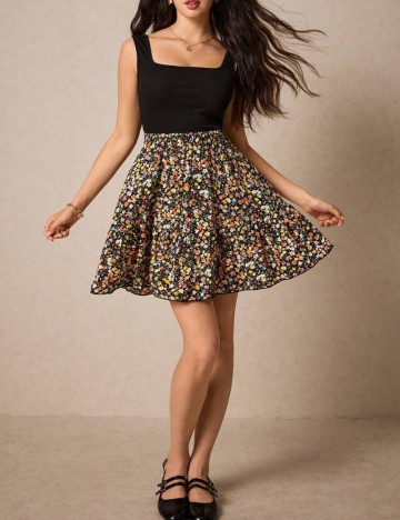 Rochie mini Shein, mix culori