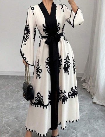Rochie maxi Shein, mix culori