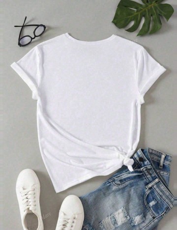 Tricou Shein, alb