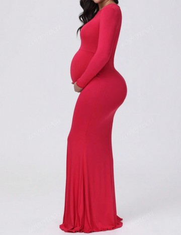 Rochie maxi Shein, roșu