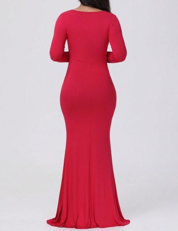 Rochie maxi Shein, roșu
