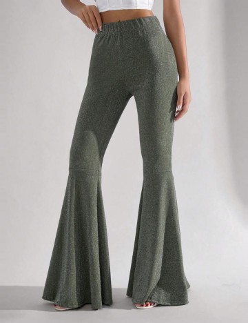 Pantaloni Shein, verde