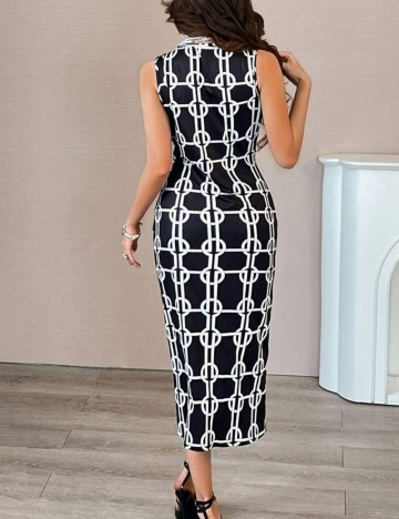 Rochie midi Shein, mix culori