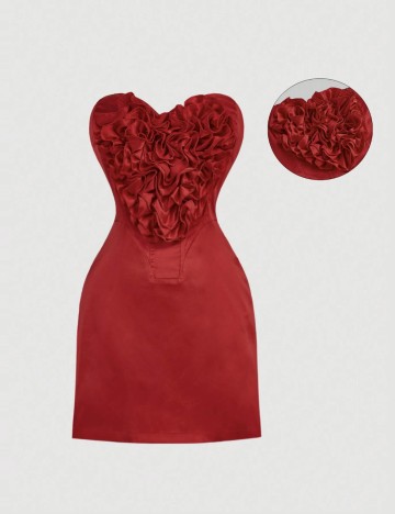 Rochie mini Shein, roșu