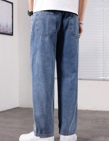 Jeans Shein, albastru