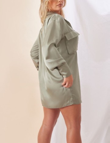 Rochie mini PRETTYLITTLETHING, verde