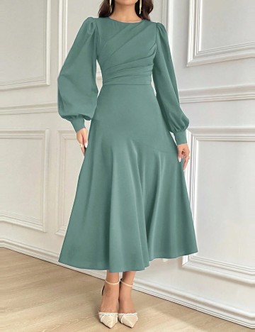 Rochie midi Shein, verde