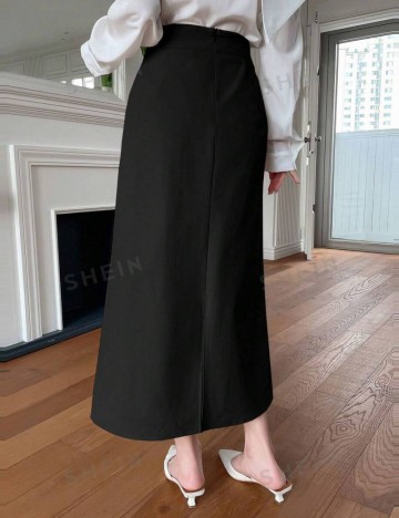 Fustă maxi Shein, negru