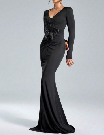 Rochie maxi Shein, negru