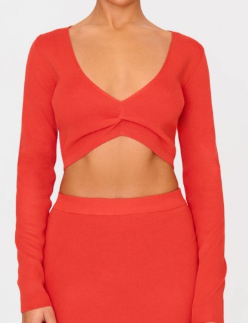 Fustă maxi PRETTYLITTLETHING, roșu