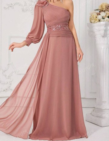 Rochie de ocazie Shein, roz