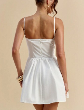 Rochie mini Shein, alb