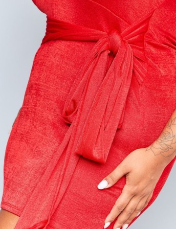 Rochie mini PRETTYLITTLETHING, roșu