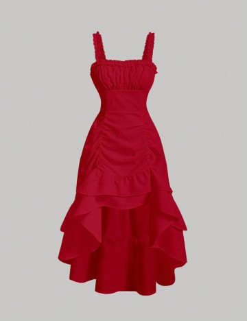 Rochie midi Shein, roșu