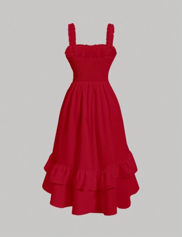 Rochie midi Shein, roșu