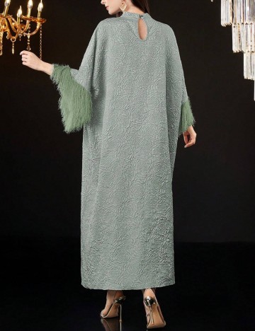 Rochie maxi Shein, verde